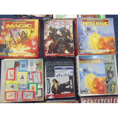 105 - Games Workshop Warhammer boxes including Mighty Empires, Battle Magic, Quest etc., some of the boxes... 