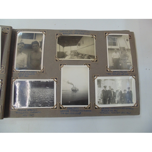 210A - Navy military interest photograph album, contents interlude, Persian gulf, Monkey Island, Red Sea, e... 