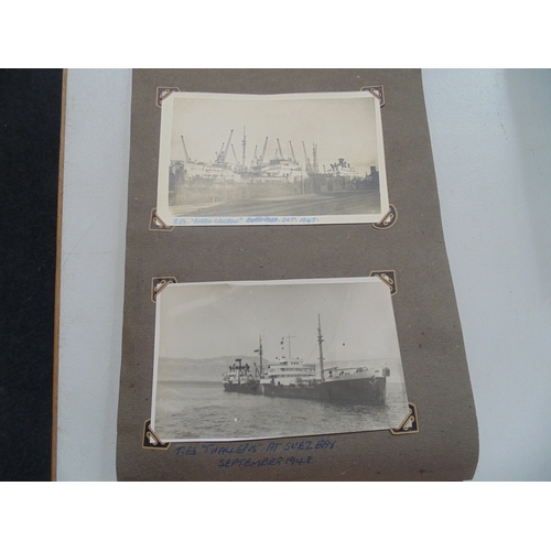 210A - Navy military interest photograph album, contents interlude, Persian gulf, Monkey Island, Red Sea, e... 