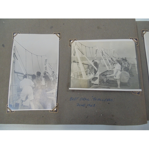 210A - Navy military interest photograph album, contents interlude, Persian gulf, Monkey Island, Red Sea, e... 