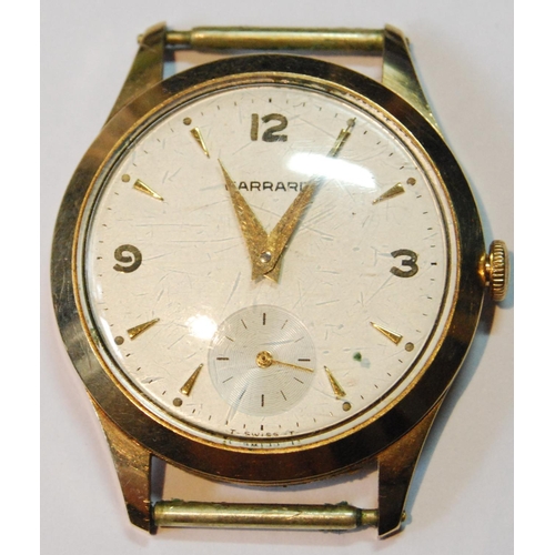 120 - Gent's Garrard 9ct gold watch, British Road Services presentation, 1966.