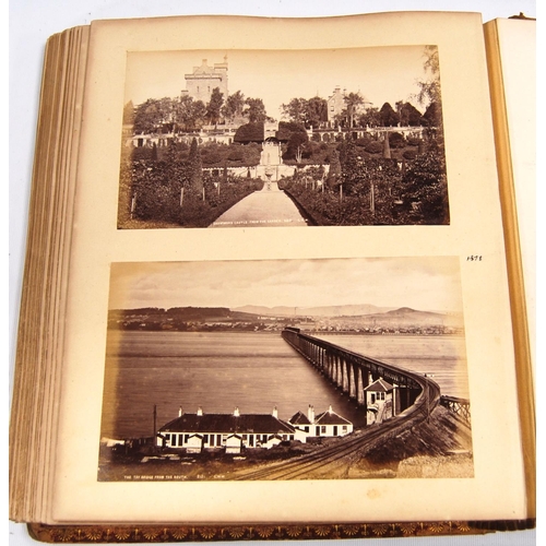 207 - Tours of Scotland photograph album by George Washington Wilson & Co., Aberdeen.