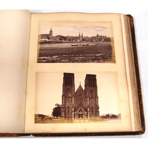 220 - Tours In Scotland photograph album by George Washington Wilson & Co., Aberdeen. Views include Gr... 