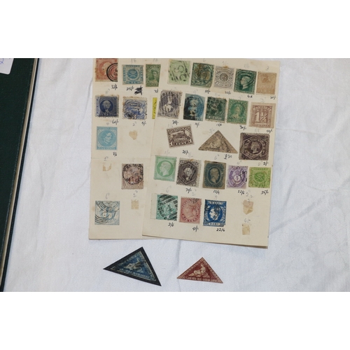 256 - Two albums of GB stamps including eight vic 1d penny blacks, penny red imperfs, stars and plates, tu... 