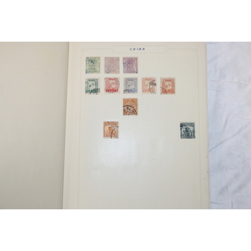 257 - Stamp collection in 15 albums, predominantly used world including USA, China, Straits Settlements, J... 