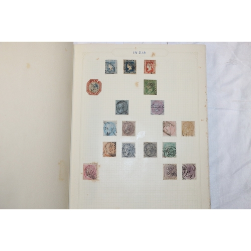 257 - Stamp collection in 15 albums, predominantly used world including USA, China, Straits Settlements, J... 