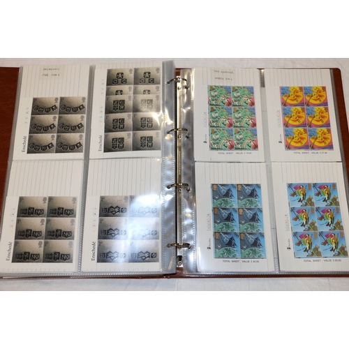 266 - Album of new and unused GB stamps fro the 1970's to the 1990's, face value more than £300