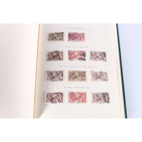 269 - Stamp collection in multiple albums and loose including GB Vic 1d penny black vertical pair QG-RG, f... 