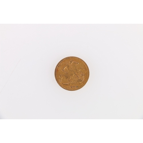 356 - UNITED KINGDOM Victoria (1837-1901) gold half sovereign 1899