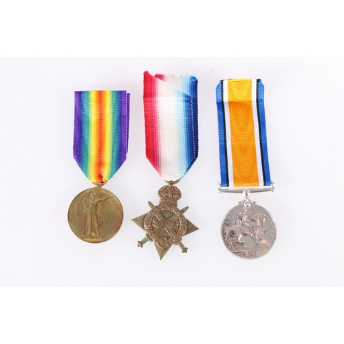 378 - WWI trio of 1391 Lieutenant Corporal Andrew McKerrow of the Ayrshire Yeomanry including war medal an... 