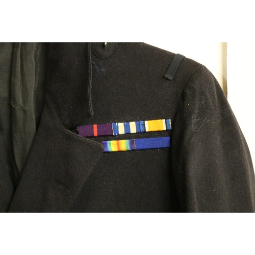 540 - British Royal Navy dress uniform jacket having Gieves Ltd 