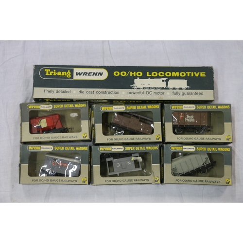 80 - Wrenn OO gauge model railways including W2211 4-6-2 Mallard tender locomotive 60022 BR green, W4318P... 