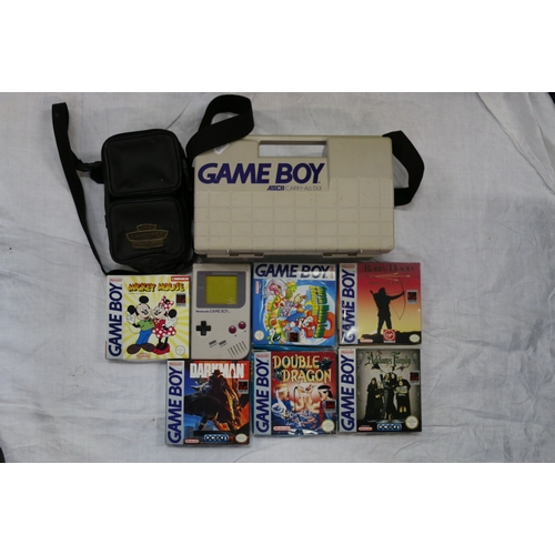 83 - Gameboy and games including The Legend of Zelda, Wario Land, Tetris, Tetris 2, Kirby's Dream Land, S... 