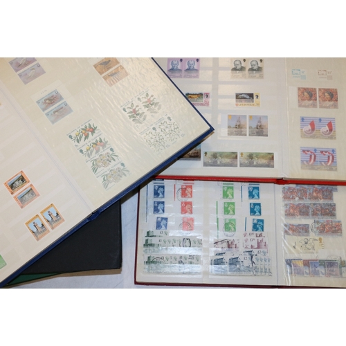 263 - Two US albums, one containing earlier stamps 1869-1970's, the other containing modern mint stamps (2... 