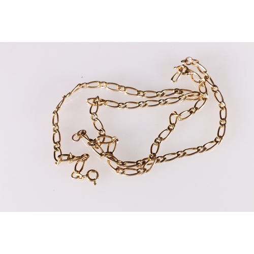 100 - Italian 9ct gold neck chain, 8.8g