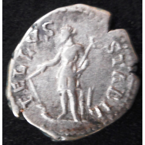 221 - Roman. Silver denarius. Hadrian. 117-138 AD. Rev. TELLVS STABIL. (SC Vol. II, 3543) 