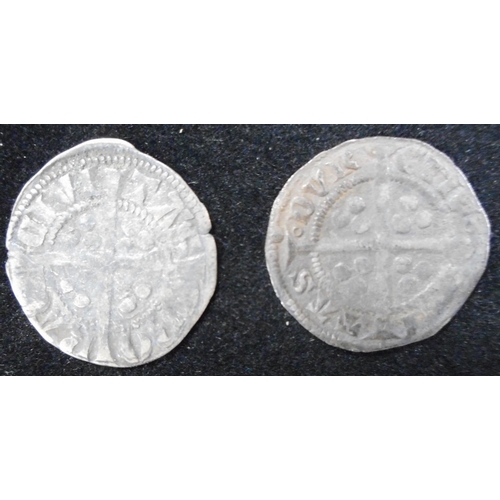 280 - England. Silver penny. Edw. I. York. (2) (From the Beaumont Hoard which was found in 1884 when two l... 