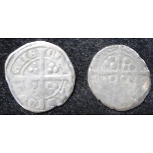 287 - England. Silver penny. Edw. I. Durham (2) (From the Beaumont Hoard which was found in 1884 when two ... 