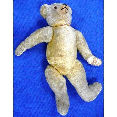 157 - Old mohair teddy. 70cm high