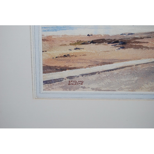 234 - STIRLING GILLESPIE (SCOTTISH, 1908 - 1993)RothesaySigned lower left, watercolour, 32cm x 39cm. ... 