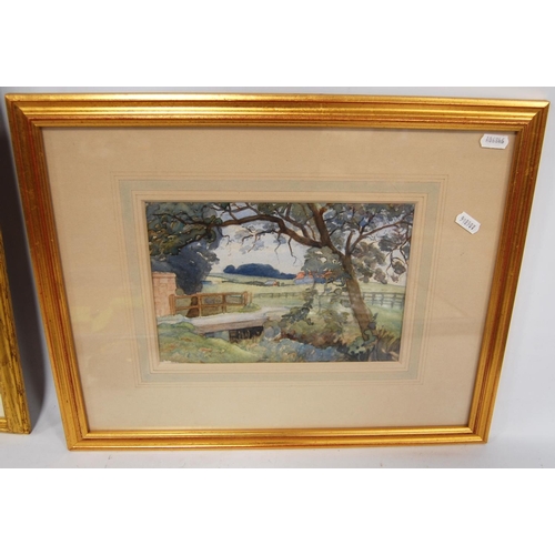 238 - IN THE MANNER OF MARGARET TARRANT (ENGLISH, 1888 - 1959)The Sticket BridgeWatercolour, 17cm x 24cm.... 