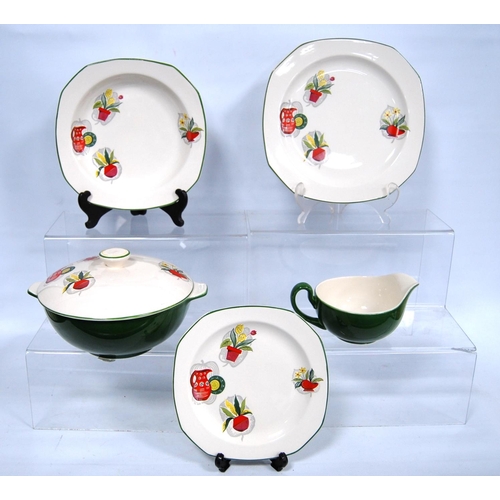 281 - Alfred Meakin 'Bill and Ben' pattern part dinner service.  (51)