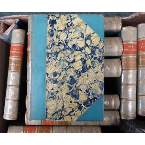 137 - DICKENS CHARLES. &nbsp;Works. 14 vols. from the 