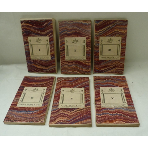 160 - SIFTON, PRAED & CO. &nbsp;Set of 6 fldg. linen 1 inch:1 mile OS maps of adjoining parts of Cumbe... 