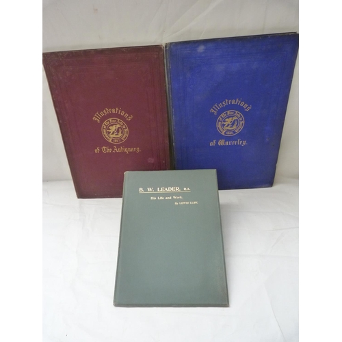 165 - ROYAL ASSOC. FOR ... THE FINE ARTS IN SCOTLAND. Illustrations of Waverley & Illustrations of the... 