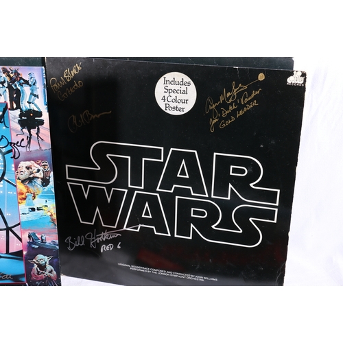 152 - Waddingtons Star Wars Customizable Card Game signed by Jon Dutch Vander, R2-D2, Admiral Ozzel and an... 