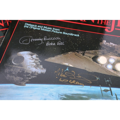 152 - Waddingtons Star Wars Customizable Card Game signed by Jon Dutch Vander, R2-D2, Admiral Ozzel and an... 