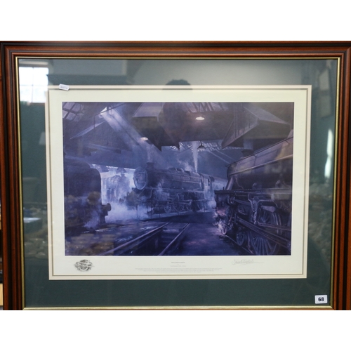 68 - DAVID SHEPHERD OBE FRSA (b1931) Willensden Sheds Pencil signed limited edition print 210/8... 