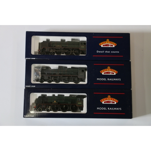 70 - Three Bachmann Branchline OO gauge model railway locomotives including 31160 4-6-0 Achilles tender l... 