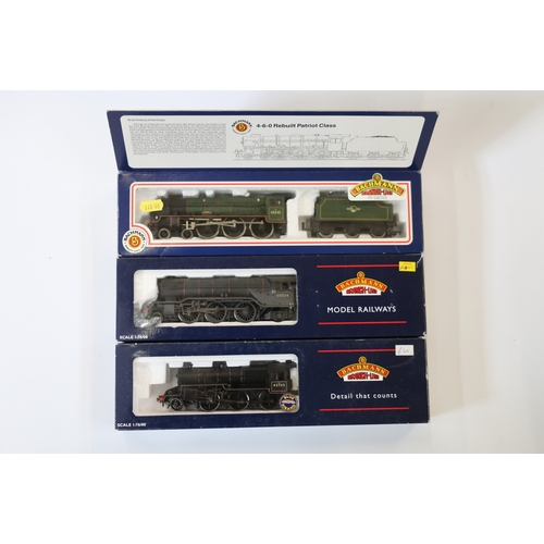 71 - Four Bachmann Branchline OO gauge model railway locomotives including 31562 stepped tender locomotiv... 