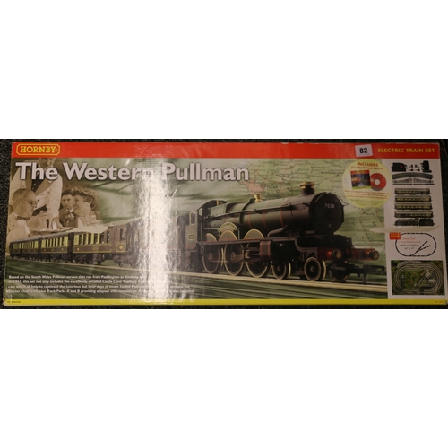 82 - Hornby OO gauge model railway R1048 The Western Pullman train set with 4-6-0 Cadbury Castle tender l... 