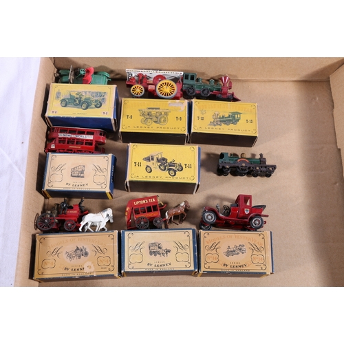 93 - 8 Lesney Matchbox Models of Yesteryear including Y2 1911 Renault, Y3 E Class tram car, Y4 Shand Maso... 