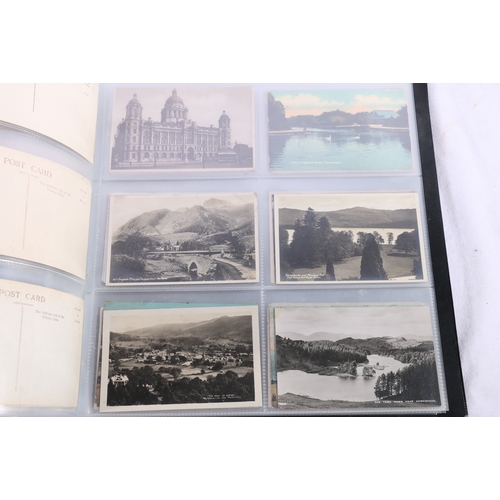 310 - An album containing around 200 postcards mostly English Lake District and Northern England