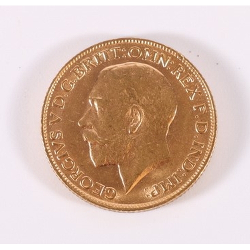 408 - UNITED KINGDOM George V (1910-1936) gold sovereign 1911, S3996