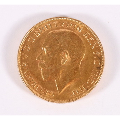 442 - UNITED KINGDOM George V (1910-1936) gold sovereign 1925 SA Pretoria Mint South Africa 