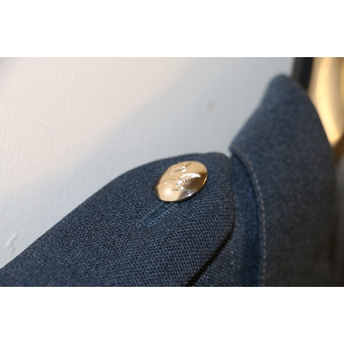 545 - British Royal Air Force dress uniform jacket having Gieves label 