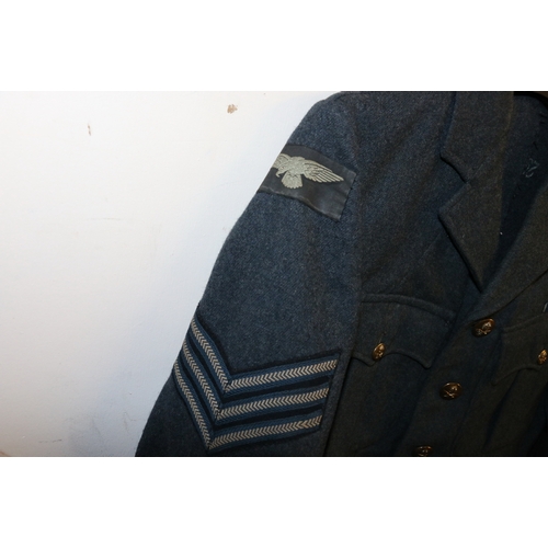 551 - British Royal Air Force dress uniform jacket having J Compton Sons & Webb Ltd label 