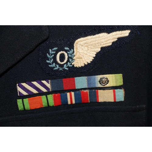 561 - World War 2 Australian Royal Air Force dress uniform jacket having Bailey & Weatherill of London... 