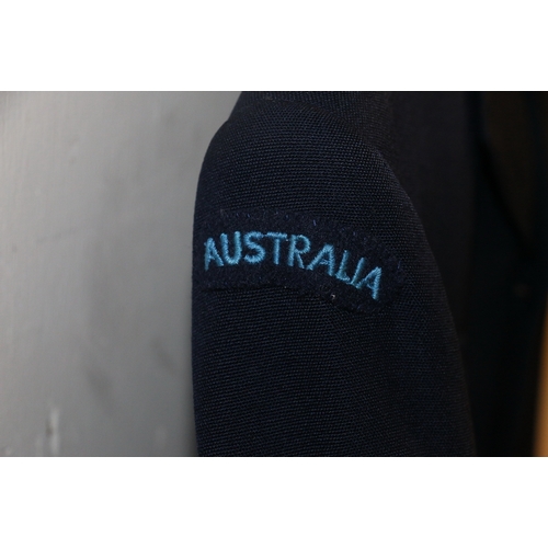 561 - World War 2 Australian Royal Air Force dress uniform jacket having Bailey & Weatherill of London... 