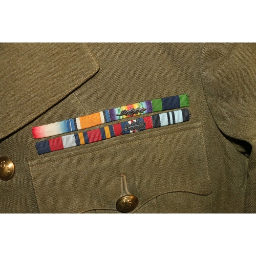 591 - British Army dress uniform jacket having Austin Reed of Regent Street label 