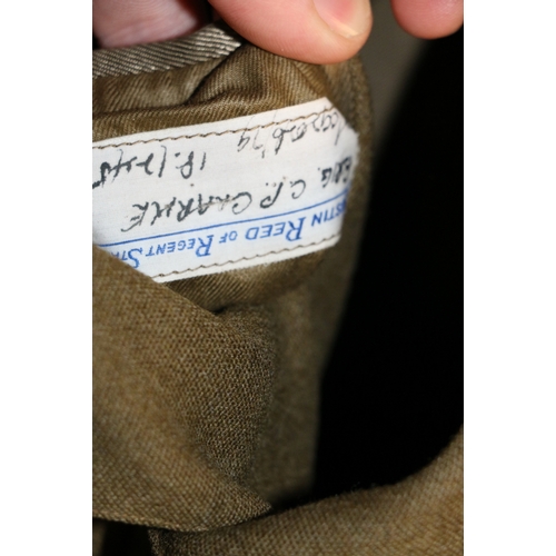 591 - British Army dress uniform jacket having Austin Reed of Regent Street label 