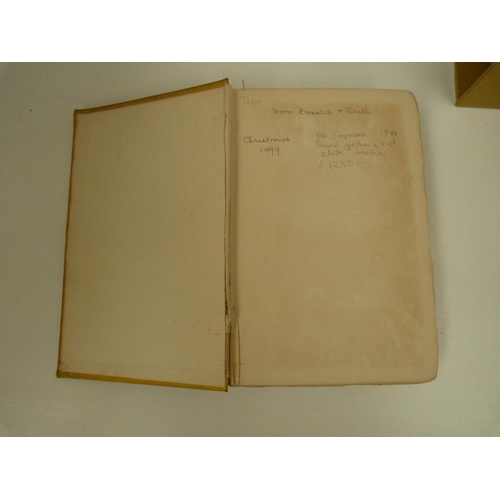 101 - STOKER BRAM.  Dracula. Orig. yellow cloth with red lettering. Concludes with advert for The Shoulder... 