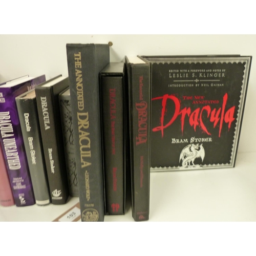 103 - STOKER BRAM.  Dracula. 10 various editions incl. 
