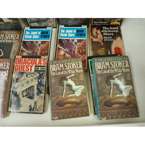 106 - STOKER BRAM.&nbsp;&nbsp;Works. A carton of Arrow paperbacks.