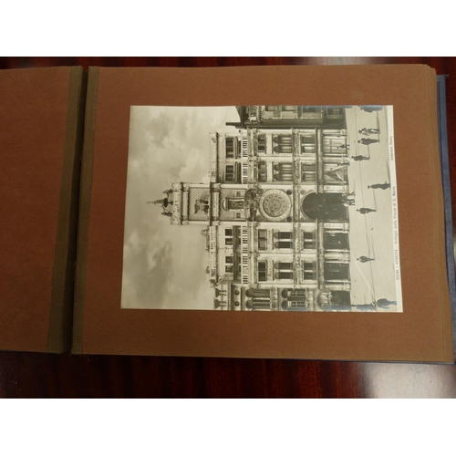 13 - GENOVA ANTONIO.&nbsp;&nbsp;Ricordo di Venezia. Souvenir album of mounted photographs. Oblong quarto.... 