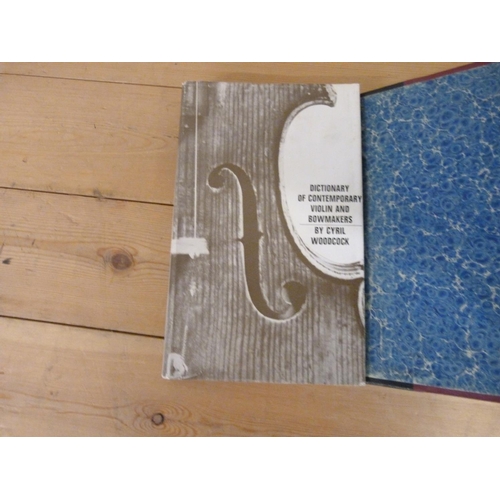 158 - HENLEY WILLIAM.&nbsp;&nbsp;Universal Dictionary of Violin & Bow Makers. 5 vols. in one. Dark hal... 